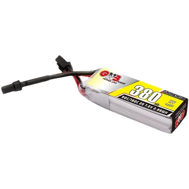 GAONENG Lipo 배터리, HV 380mAh 2S 3S 90C 180C XT30 BETAFPV 베타 75X 65X Whoop 드론 PH2.0 1:28 RC 자동차 드리프트 미니 Z 블레이드 MCPX BL