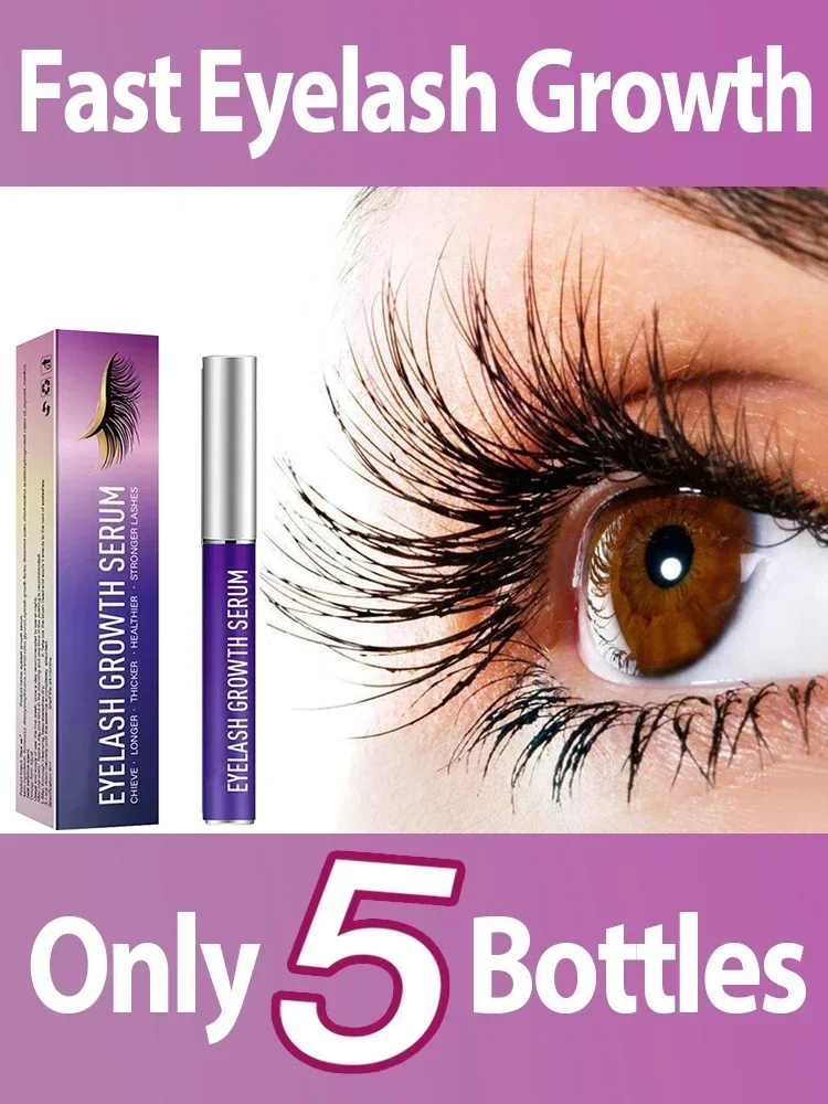 

Fast Eyelash Growth Serum Natural Enhancer For Longer Fuller Thicker Lashes Makeup Treatment