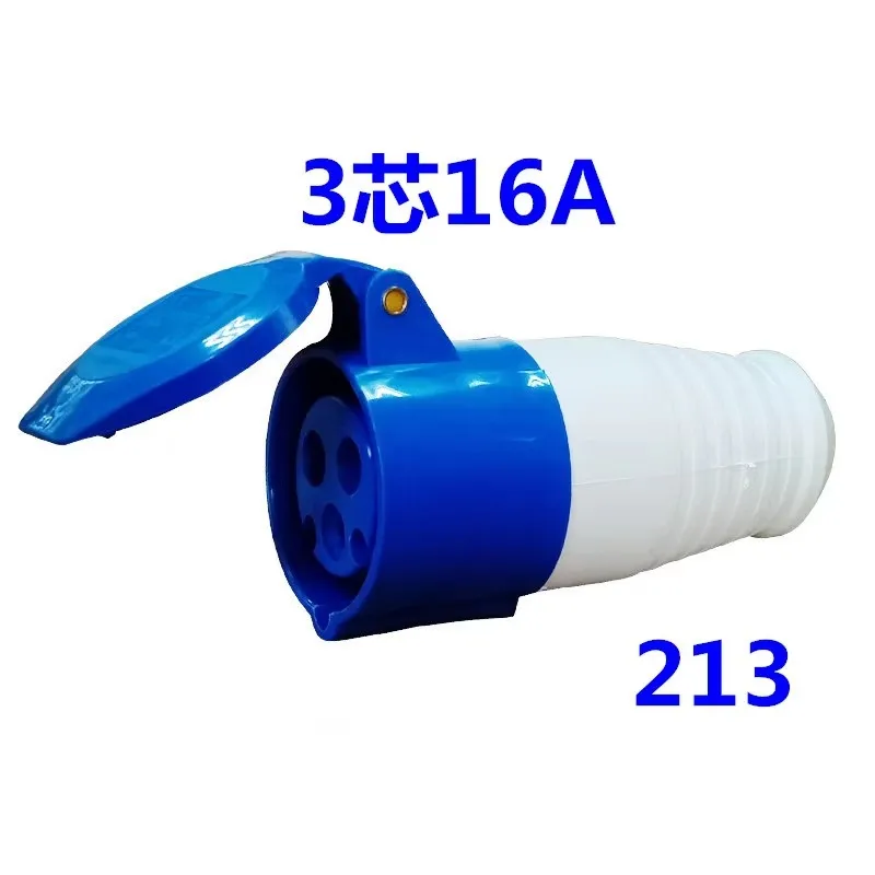 Waterproof Explosion-Proof Movable Socket 213 Industrial Aviation Plug 3 Core 16A Connector - Wholesale