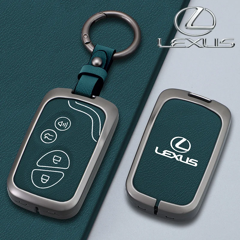 Leather Car Remote Key Case Cover for Lexus GX460 RX350 ES350 IS250 LX570 IS350 GS430 GS300 GS450h Ct200h Gs350Gs460 Accessories