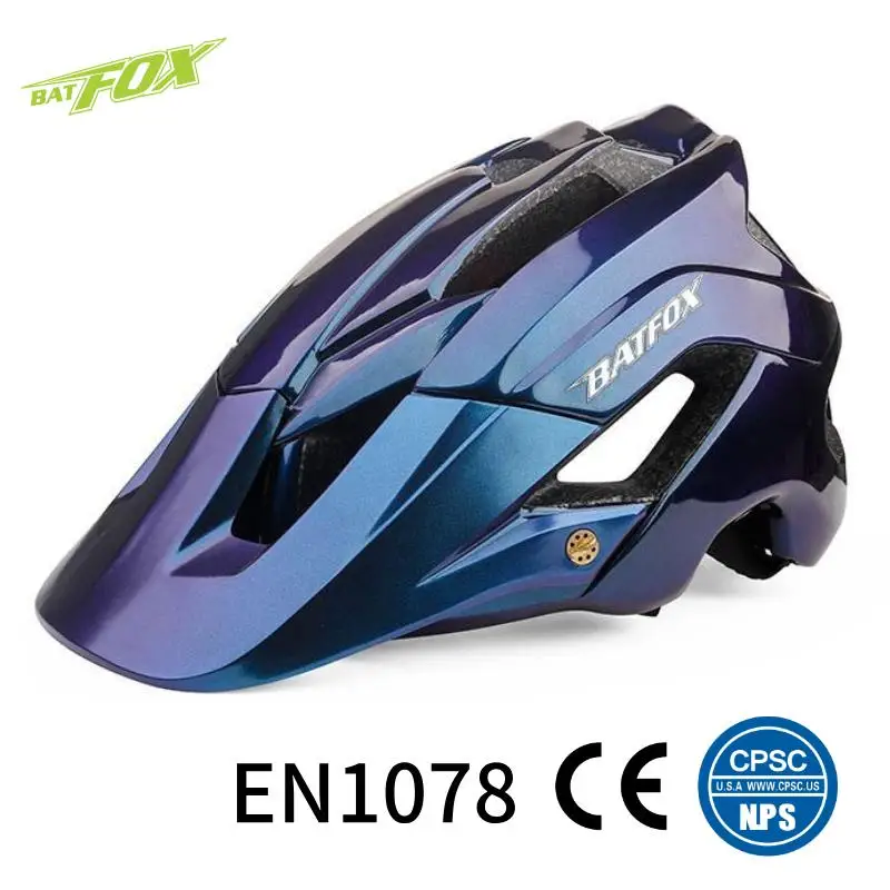 

BATFOX велосипедный шлем mtb casco велосипедный шлем скоростной спуск цельнолитой горный велосипедный шлем для мужчин и женщин casco bicicleta