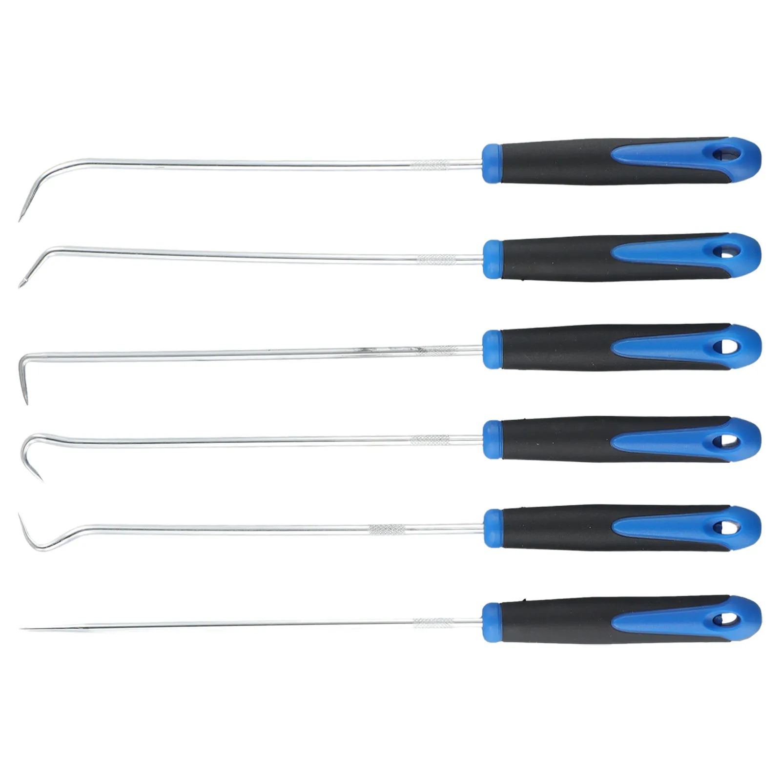 Handy For Car Auto ORing Seal Gasket Pick and Hook Set O Ring Seal Remover 6pcs Straight Full Small Angle 90 Degree Hooks