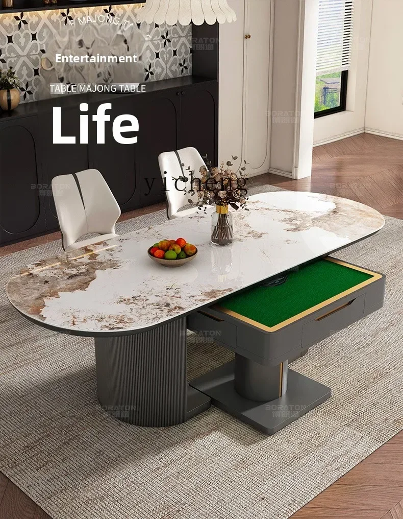 YFY automatic household dining tle mahjong tle dual-purpose  tle integrated