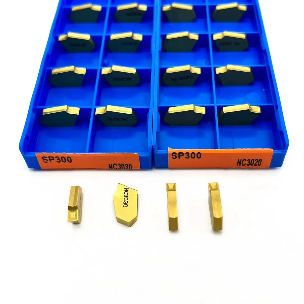 SP300 NC3020 NC3030 PC9030 Carbide Grooving Inserts 10PCS