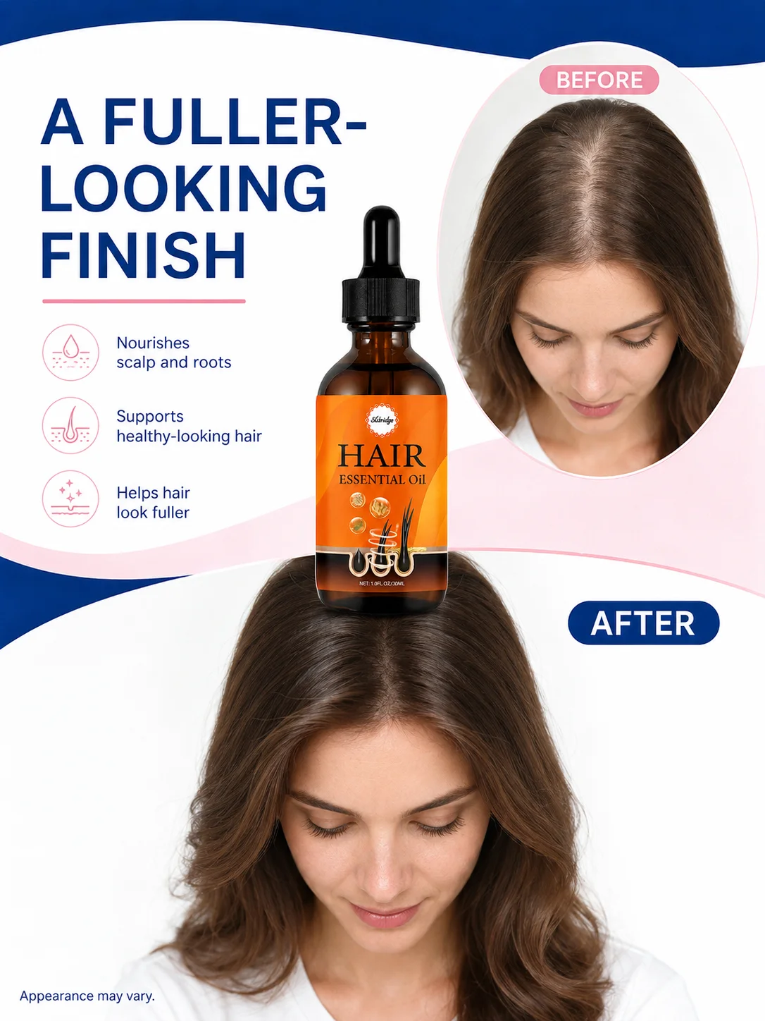 Portable Hair Growth Oil and Scalp Applicator Comb Set Pocket-Sized Scalp Nourishing Kit for On-the-Go Hair Maintenance