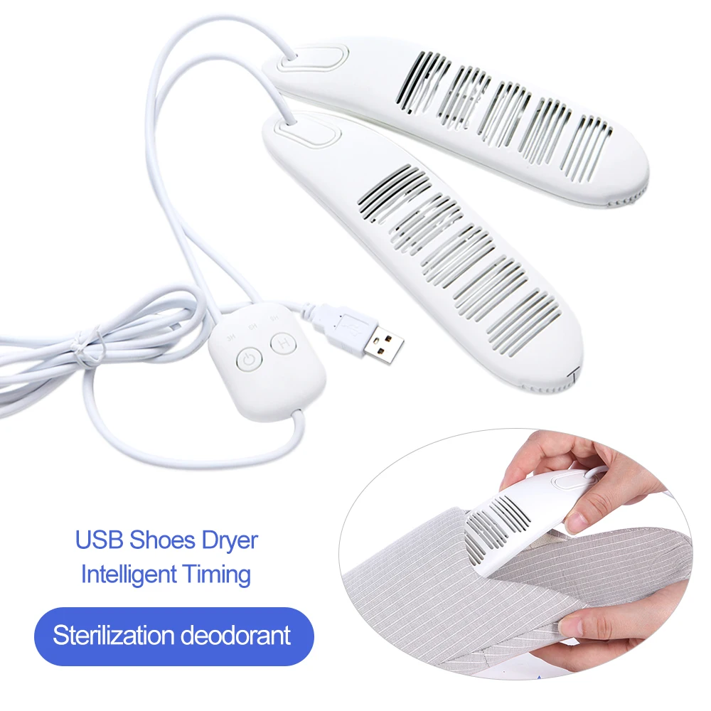 Shoe Dryer Shoes Dryer USB Shoes Dryer Intelligent Timing Shoe Dryer Sterilizing Eliminate Bad Odor