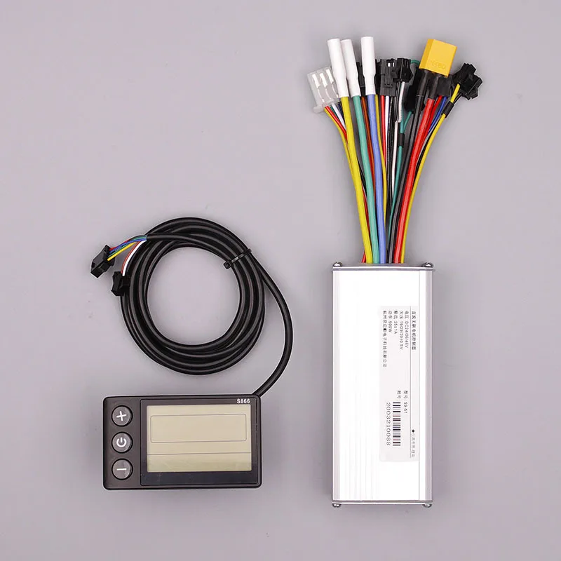 LCD LCD Instrument Brushless Motor Controller Set 24-48V500W (S9-61/S866) Voltage Can Be Set To Assist Power-off Brake