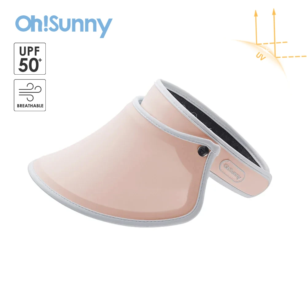 OhSunny Summer Sunhats for Women Fashion Outdoor Empty top Sun Visor Cap Sports UV Protection UPF50+ Sunscreen Cycling