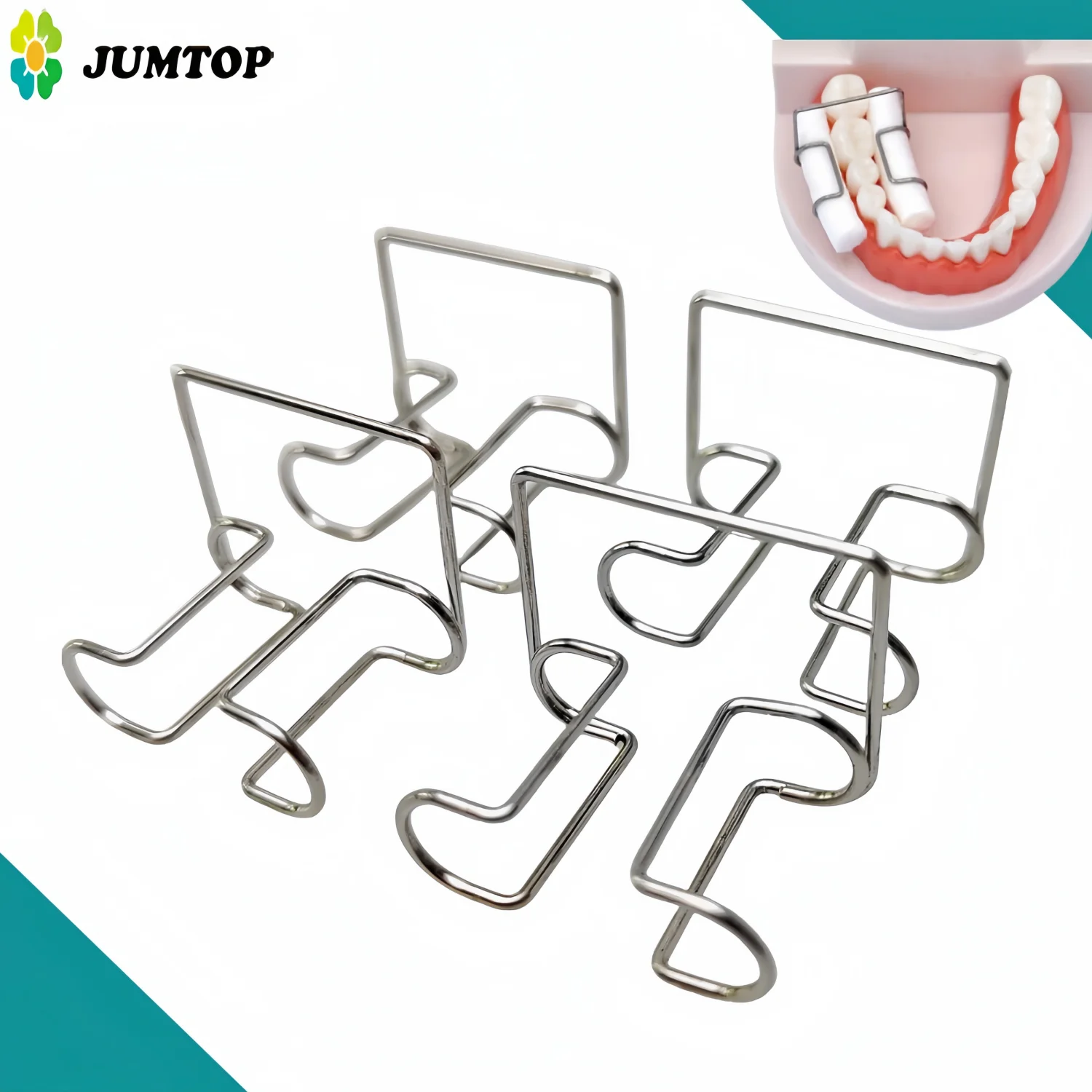 

Dental Cotton Roll Clip Stainless Steel Autoclavable Cotton Roll Holder for Dentist Clinic Dentistry Lab Dental Supplies Tools
