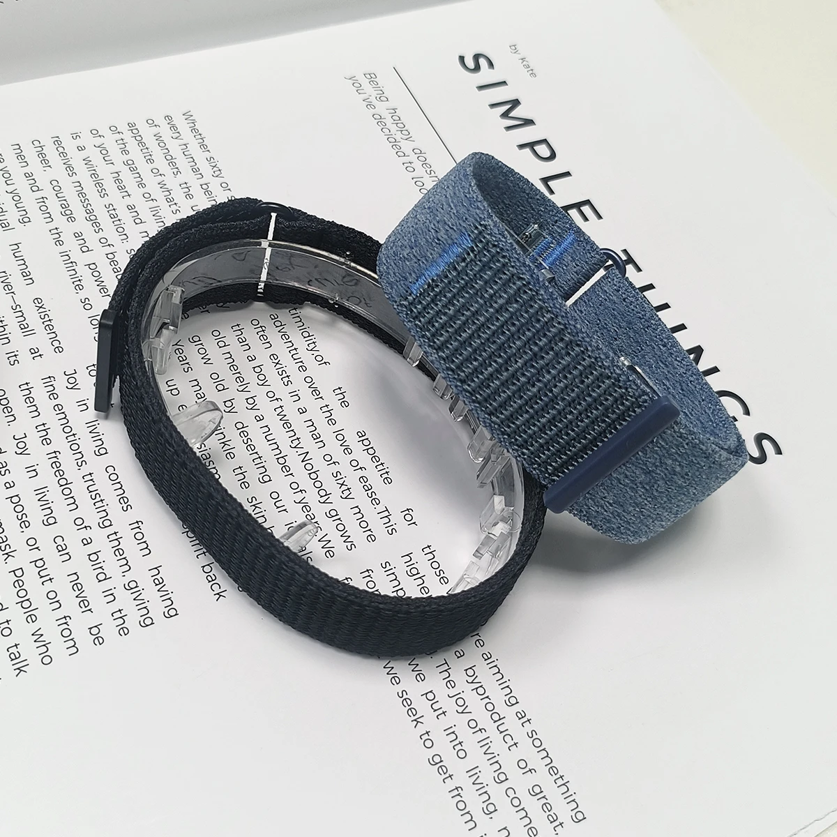 Elastic Nylon Biceps Arm/Wristband for Garmin CIRQA Smart Band Strap Fitness Tracker Strap for Garmin CIRQA Smart Band Accessory