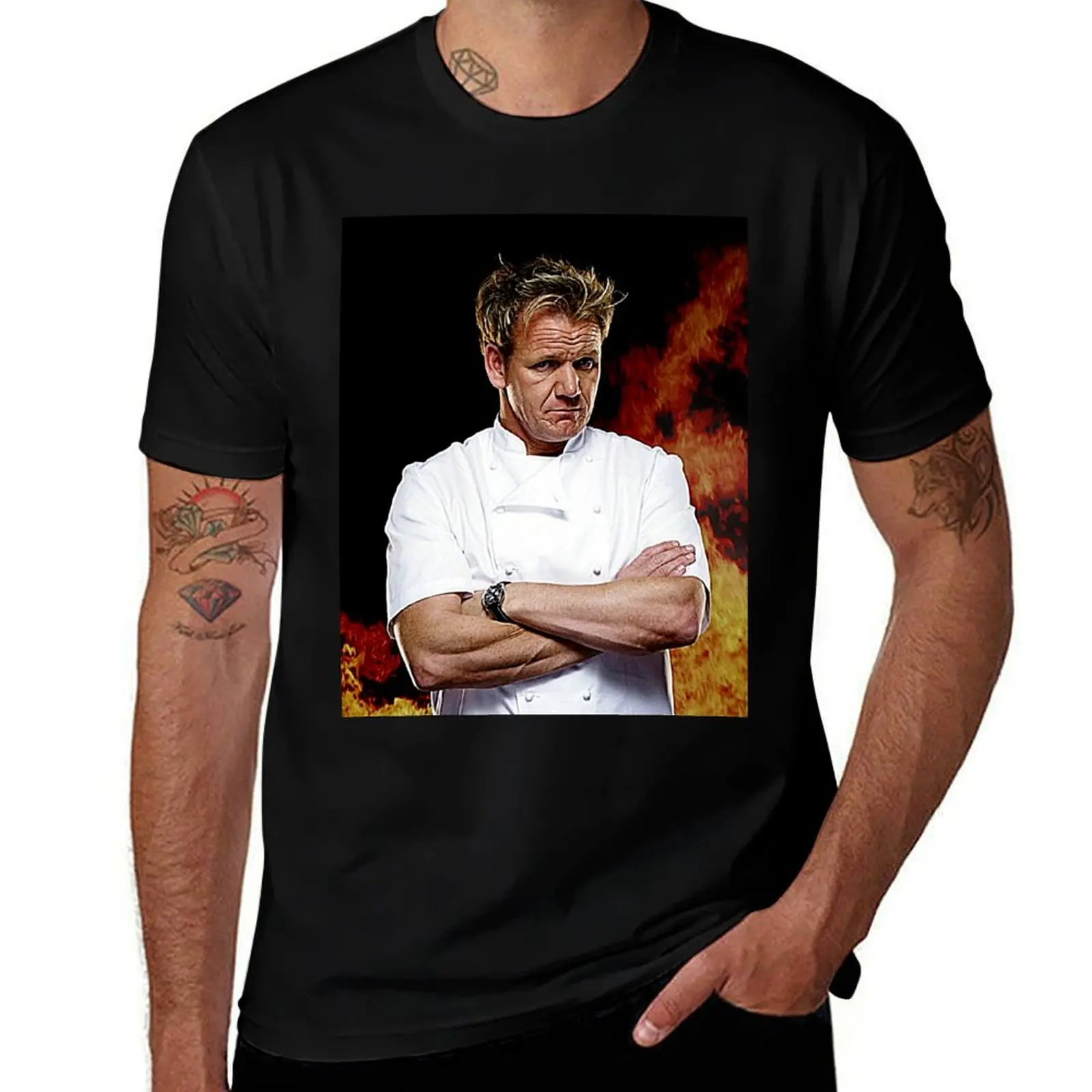 gordon ramsay T-Shirt kawaii clothes vintage t shirts T-shirt men