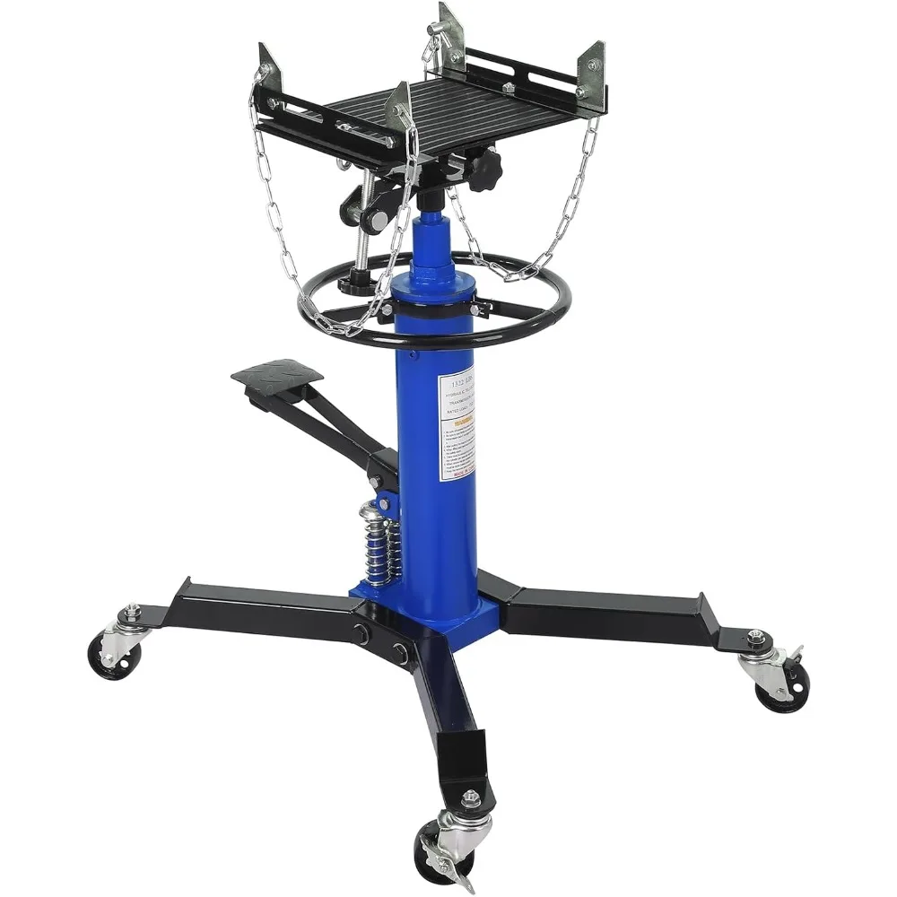 

Hydraulic Telescoping Lift Jack with 1322 LB Capacity, Adjustable from 33.8 to 72.8, 360° Swivel Wheels, Foot Pedal Operation