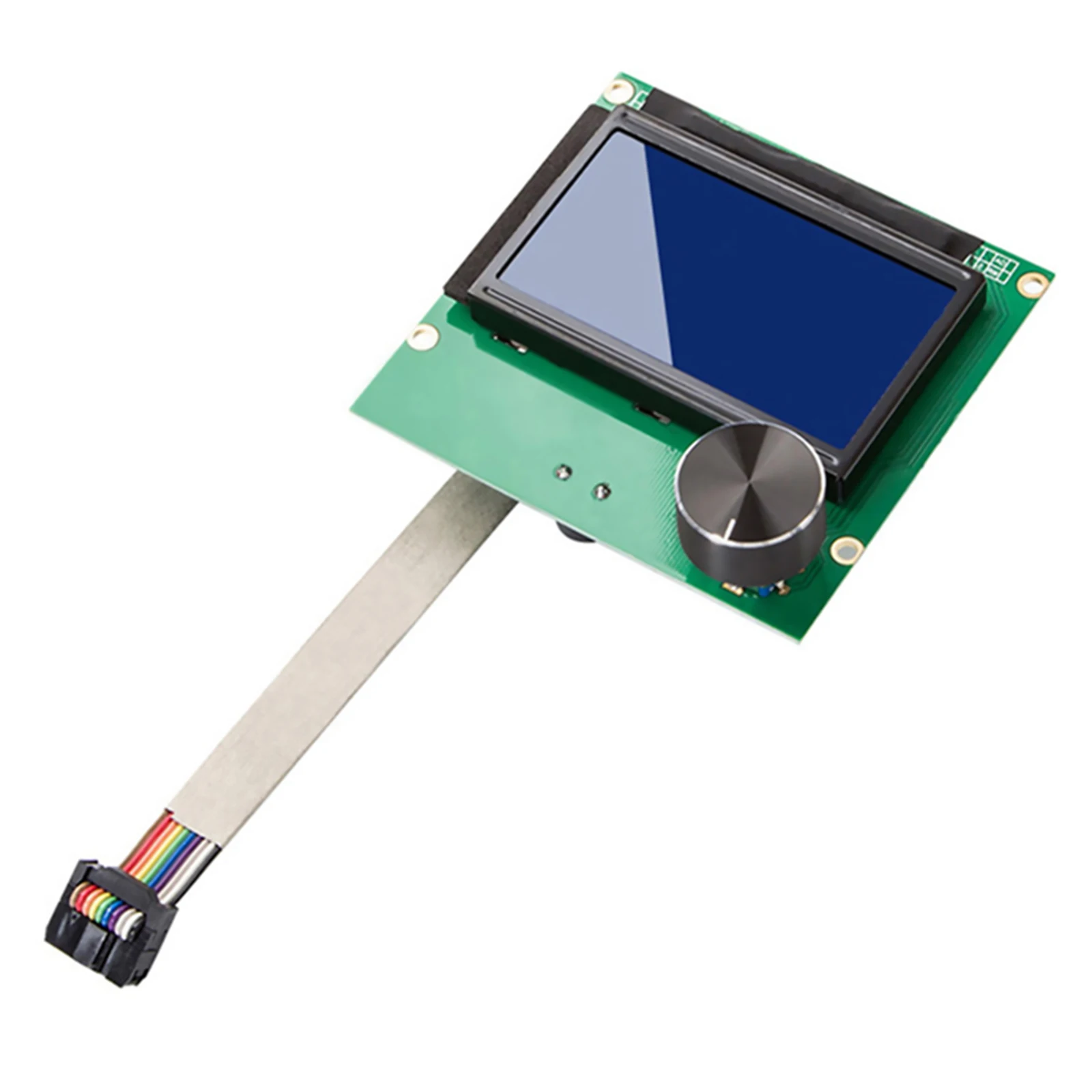 

1x LCD Display Screen + Knob + Cable for Creality Ender 3 / 3 Pro 3D Printer, 12864 Replacement Control Panel Upgrade Kit