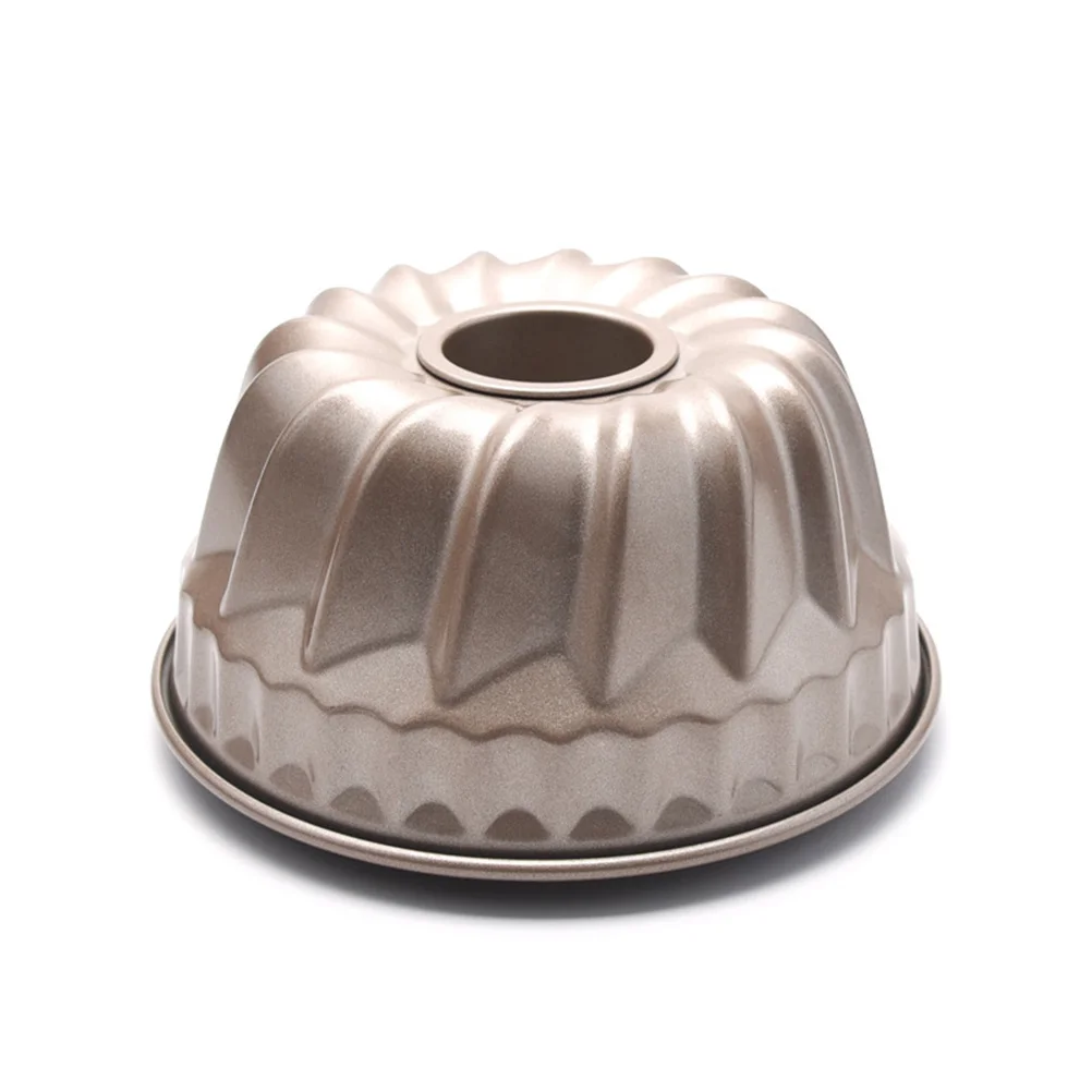 

Mold Non-Stick Carbon Steel Baking Mold For Hollowed Cake Muffin Bread Diy Baking Tools Kitchen Supplies Metal Cake Pan
