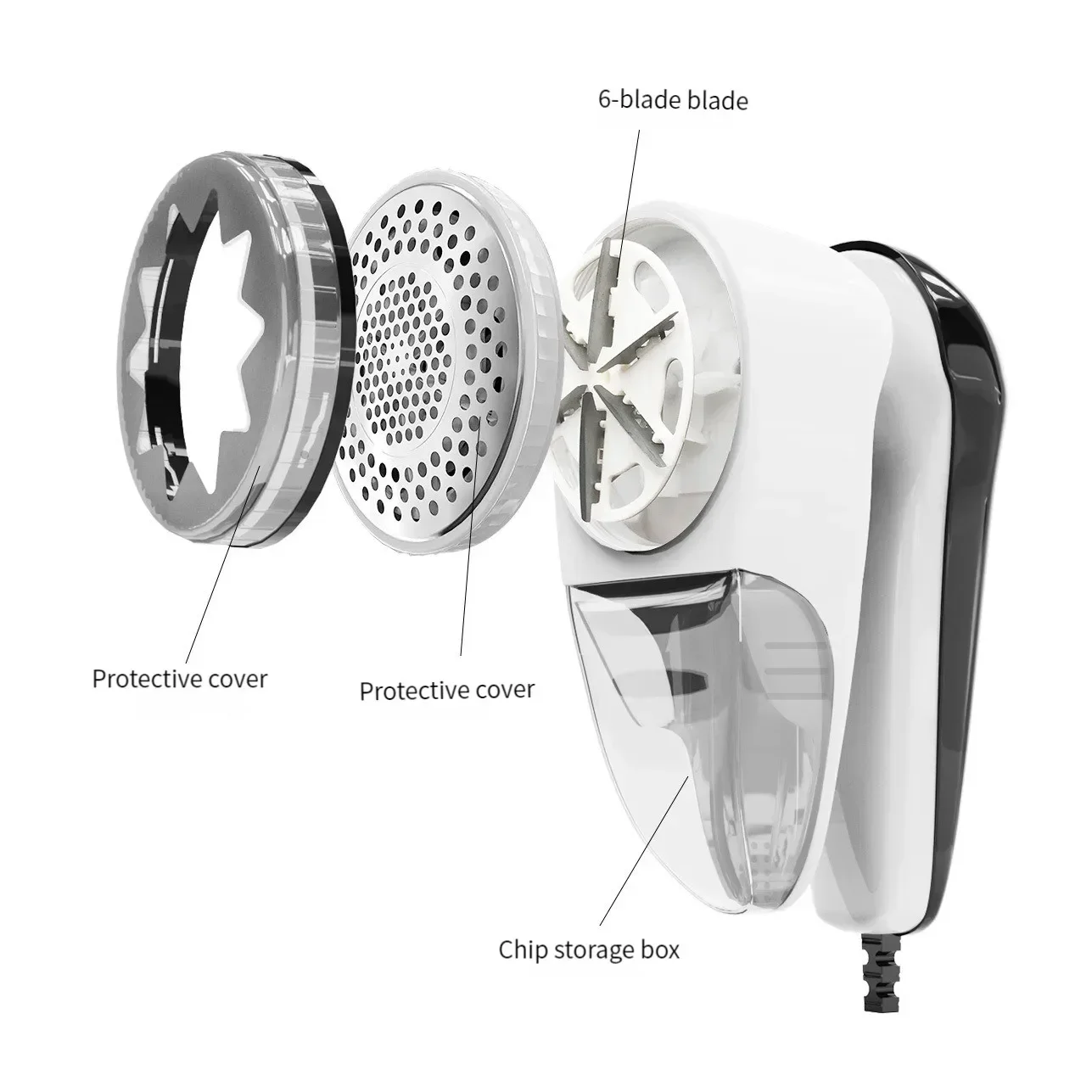 Eu/Us Portable Handhold Household Electric Clothes Lint Remover for Sweaters Curtains Carpets Clothing Remove Pellets Machine image 5