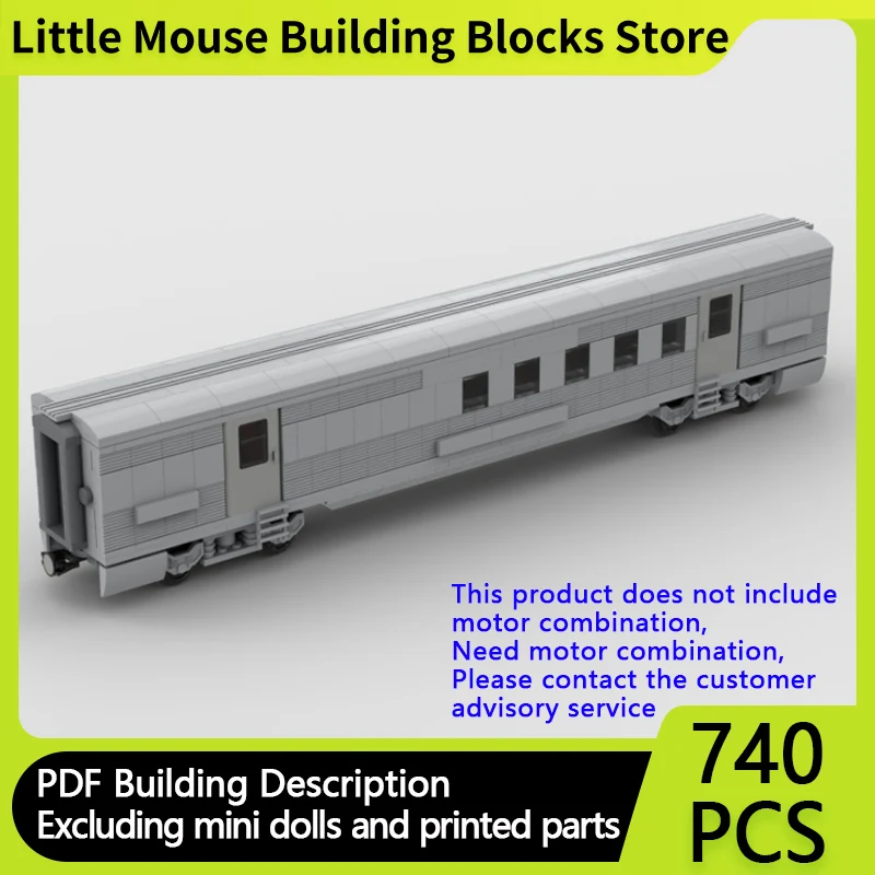 City Car Model MOC Building Bricks Train Official Service Carriage Modular Technology Gifts Holiday Assemble Children Toys Suit