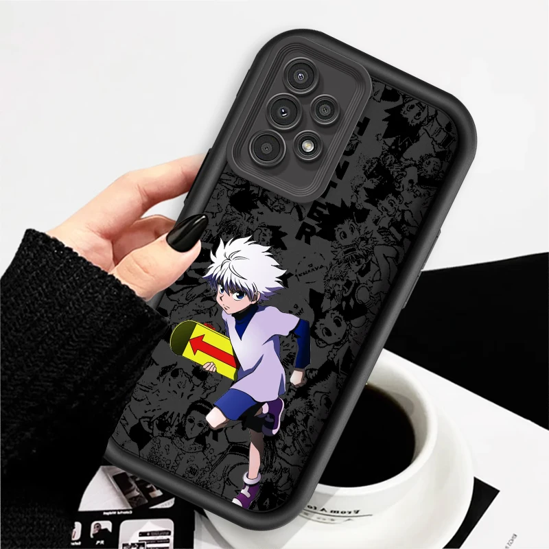 Hunter X Hunter Japanese Anime For Samsung A73 A71 A54 A53 A52 A51 A33 A32 A21S A14 A13 A12 A03 A04 A05 5G Eye Ladder Cover