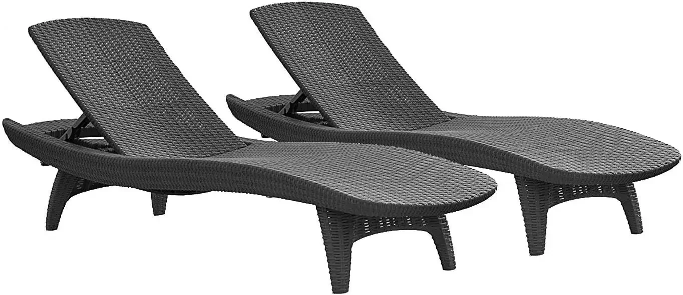 Christopher Knight Home Salem Outdoor Wicker Chaise Lounge Chairs