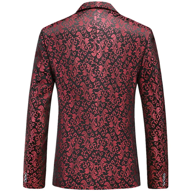 2026年春 メンズ シングルブレスト Vネック ブレザー アジアンフィット 結婚式 パーティー ドレスコート ジャケット M-6XL 新着