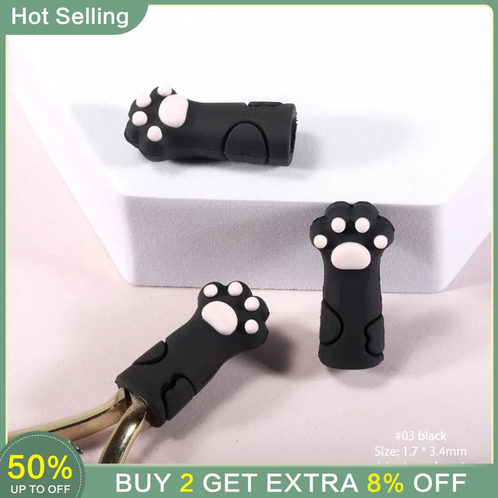 Cat Paw Nipper Cover High-quality Material Soft Protective Sleeve For Pedicure Tools Cartoon Design Cat Paw Design Trendy Cute