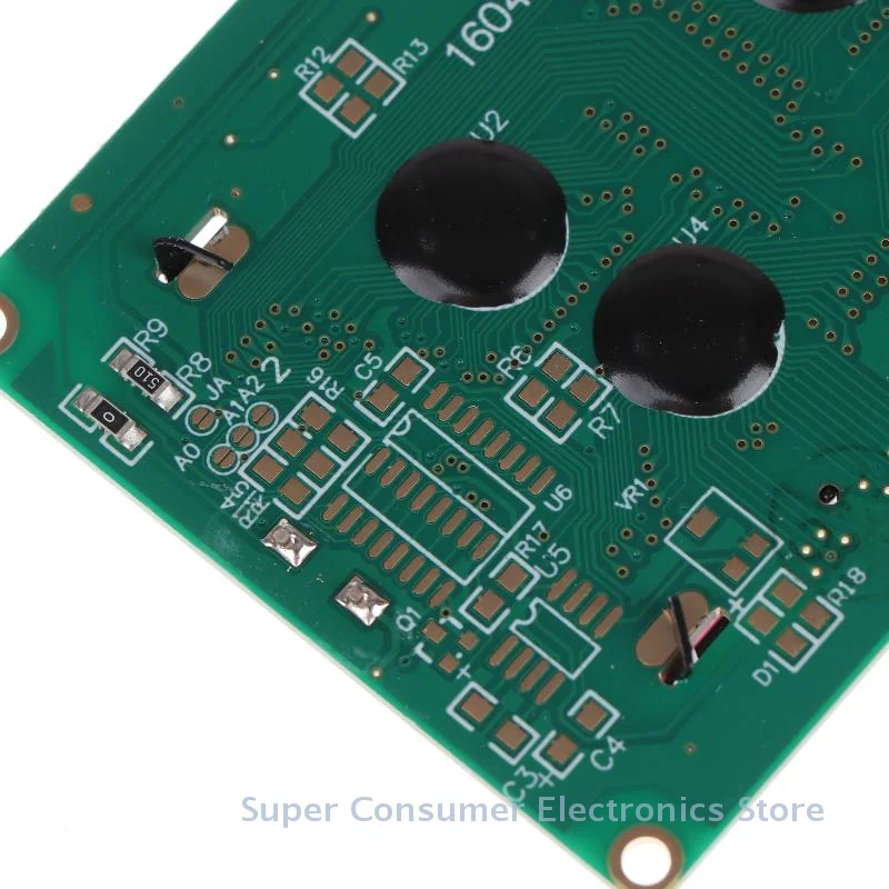 

16X4 Character Display LCD1604 Module, Compatible with Arduino, Blue/Yellow Green Screen, IIC I2C Serial Adapter