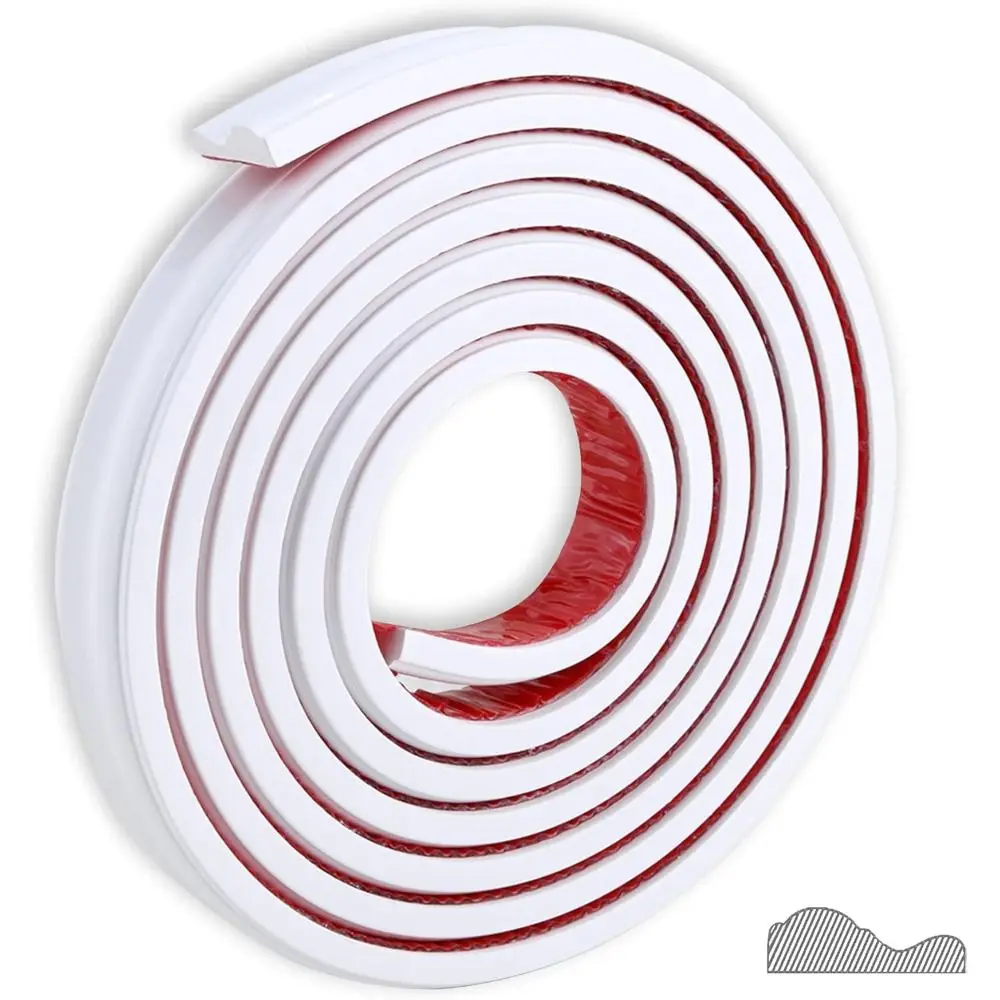 High Quality Self-Adhesive Wall Decoration Molding Trim 3D TPE Chair Rail Panel Molding Home Decor DIY Window Frame Mirror