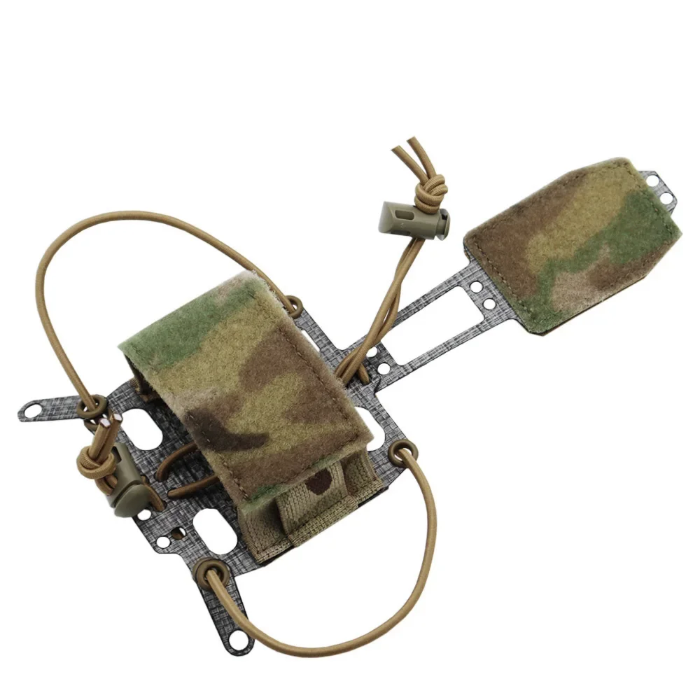 Sporthelm PVS31 Batteriefach Tasche FERRO-Style PVS-31 Batterie Retention System Helmzubehör für Herren Outdoor – Detail 7