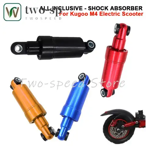 110MM 125MM 150MMor M4 Pro Electric Scooter Accessories Parts 10 Inch Hydraulic Shock Absorber 125mm Rear Wheels Damping