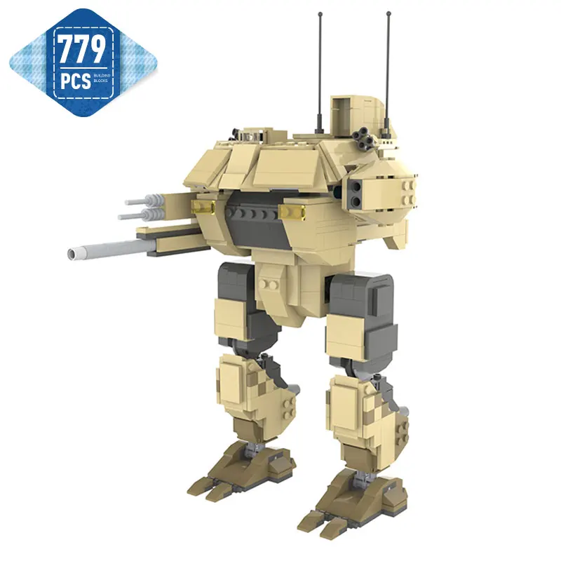 Moc Game Figures GDI Titan MK-1 Robot Model Building Blocks Set Commanded War Machine Robot Brick Constructor Toy Birthday Gifts