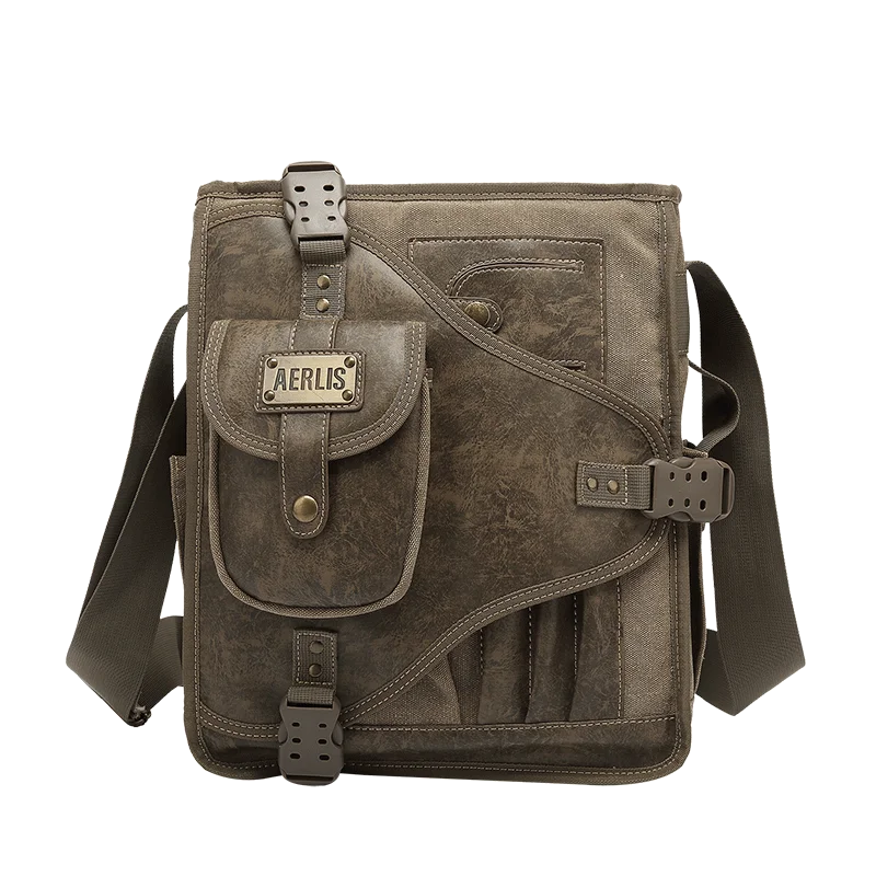 Człowiek torba listonoszka na ramię 2022 płótno biznes w stylu Casual, na zamek błyskawiczny torebka mężczyzna tornister crossbody torby mężczyźni bolsa crossbody torby sac
