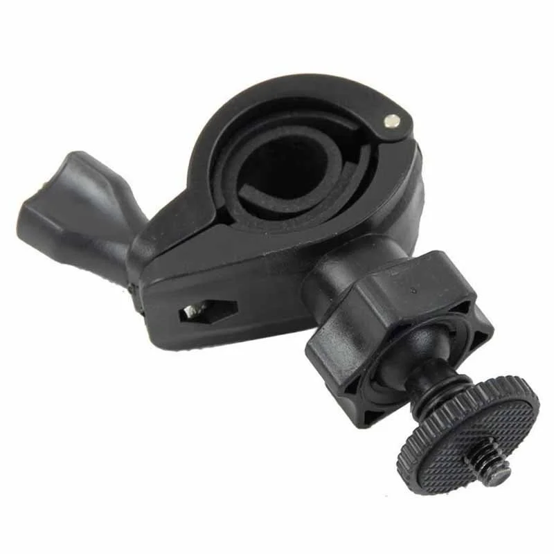 3 Head Option GPS DVR Holder O-Type Clip Bracket for Yi Dashcam Motorcycles Bicycles Handlebar Recorder Camera Cam Mount Support