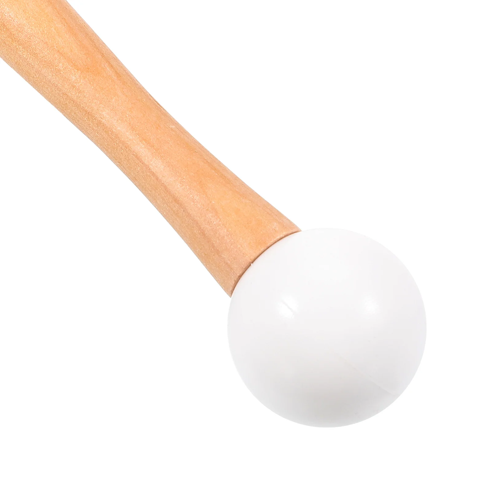 

Crystal Singing Bowl Rubber Head Mallet Wooden Handle Comfortable Grip Sound Bowl Striker Tool Wooden Mallet Spiritual Bowls