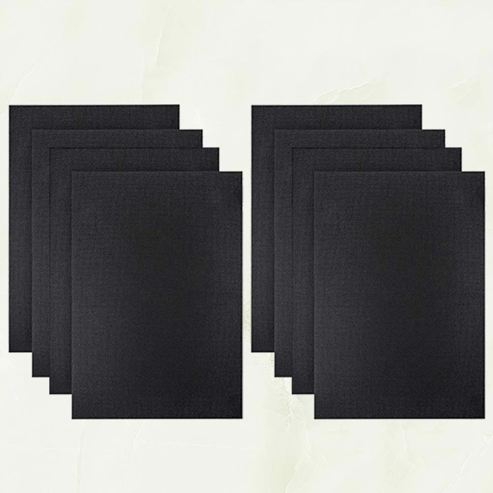 

8 PCS Embroidery Cloth Cross-Stitch Fabric Needlework Multipurpose Counted