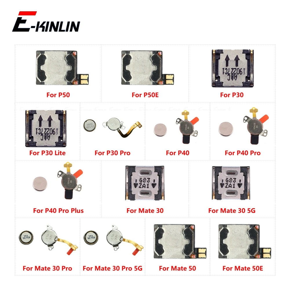 Earpiece Earphone Front Top Speaker Sound Receiver Flex Cable For HuaWei Mate 30 50 50E P30 P40 Pro 5G P50 P50E