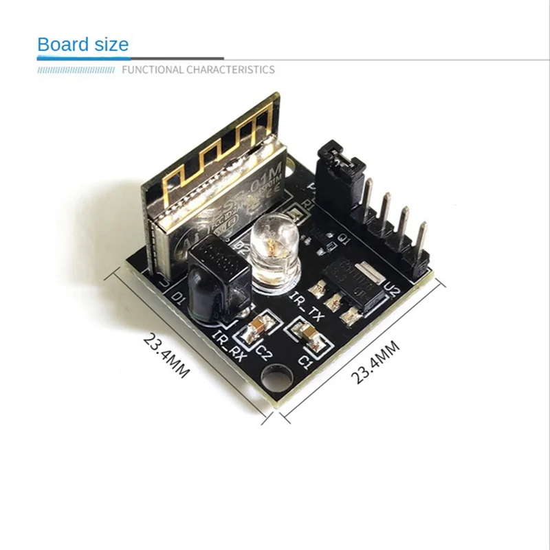 T85c esp8285 ESP-01M ir transceptor wifi módulo sem fio interruptor de controle remoto desenvolvimento placa aprendizagem esp 8285 ESP-01M