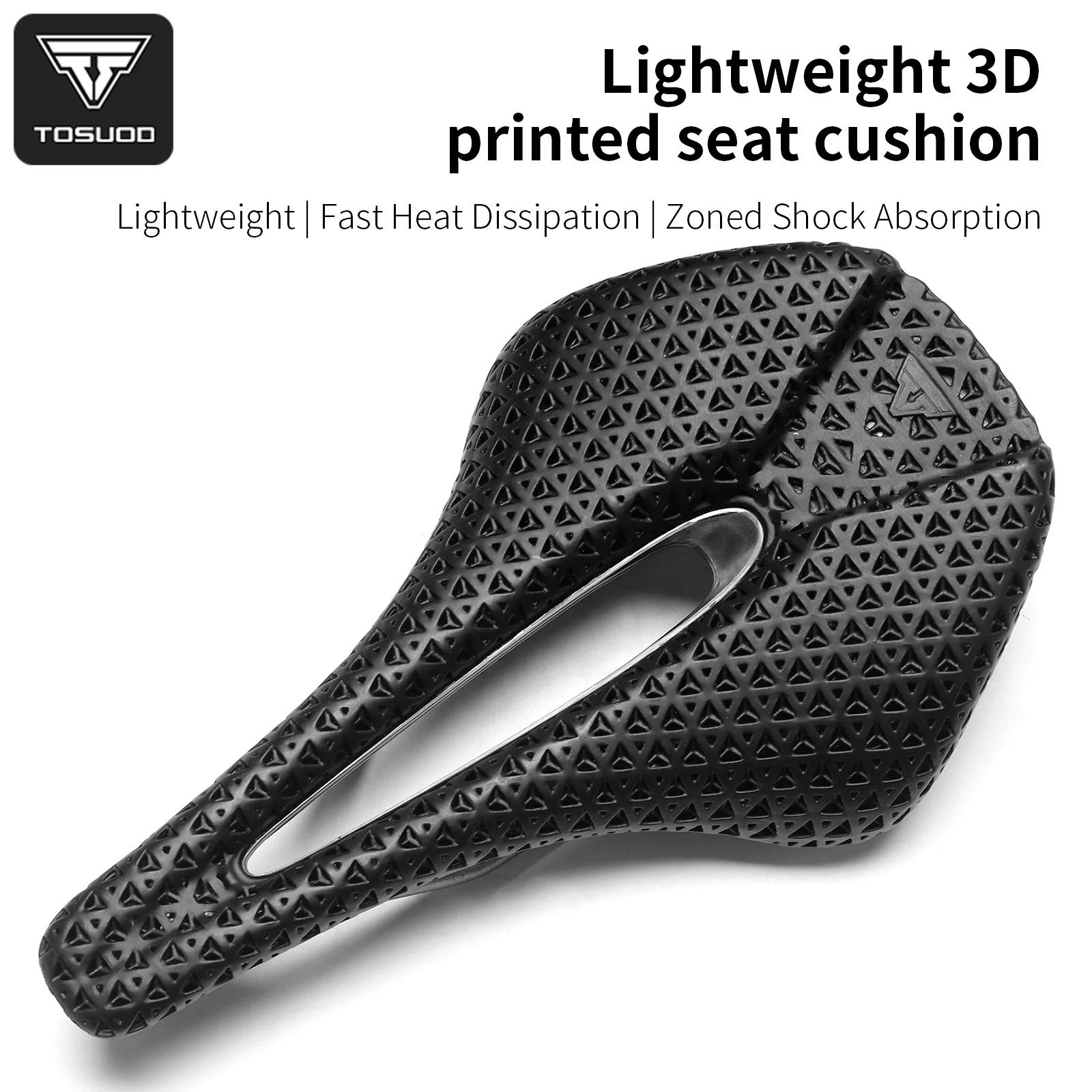 

Велосипедное седло TOSUOD, напечатанное на 3D-принтере, сверхлегкое, из углеродного волокна, полое, комфортное, дышащее, для MTB, гравийных и шоссейных велосипедов, запчасти для велосипедов