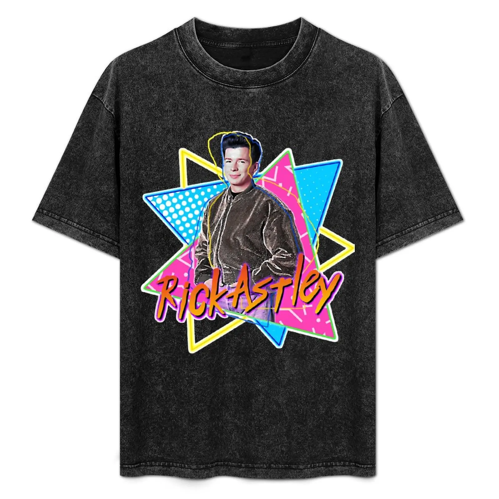 Rick Astley Never Gonna Get Any Cooler FanArt Tribute T-Shirt anime tshirt man t shirt mens workout shirts