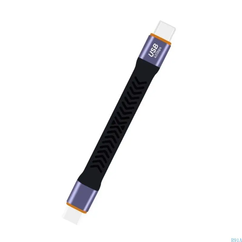 

R91A Fast USB C To Type C Кабель C, 40 Гбит / с переноса 100 Вт быстрая зарядка