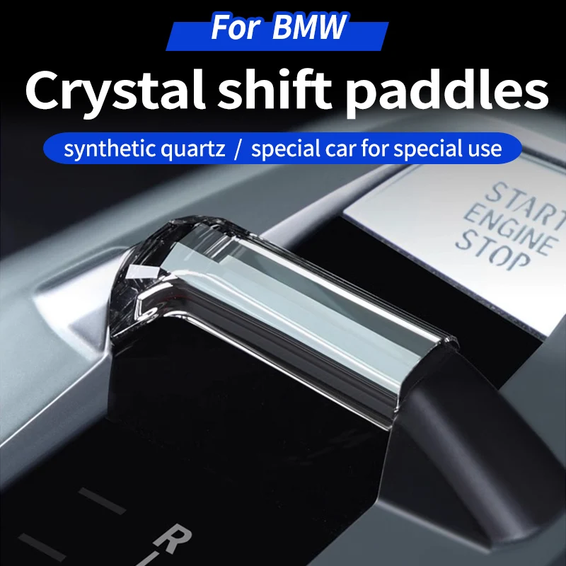 

Для BMW X1 X2 IX1 2023 2024, автомобильные хрустальные лепестки переключения передач, замена хрустальной ручки, ручка переключения передач, автомобильные аксессуары