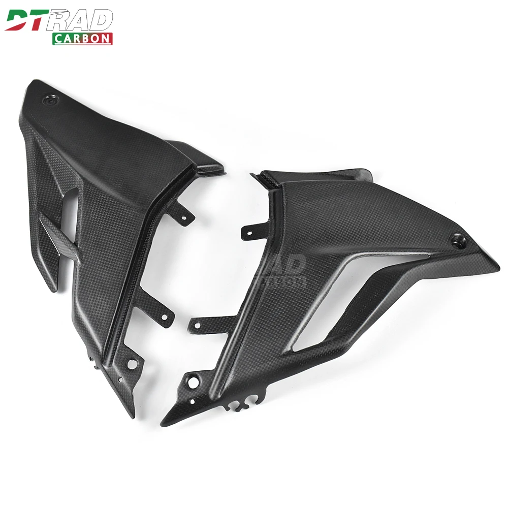 Voor Ducati Streetfighter V4/S 2020-2024 Real Carbon Fiber Matte Body Volledige Kuip Kit Motorfiets Modificatie Accessoire spoiler