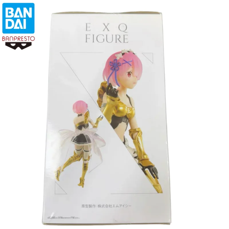 متوفر في المخزون بانداي الأصلي بانبريستو صفر بدء الحياة في عالم آخر ريم رام عمل نموذج لجسم دمية العلامة التجارية الجديدة محاصر المرآب