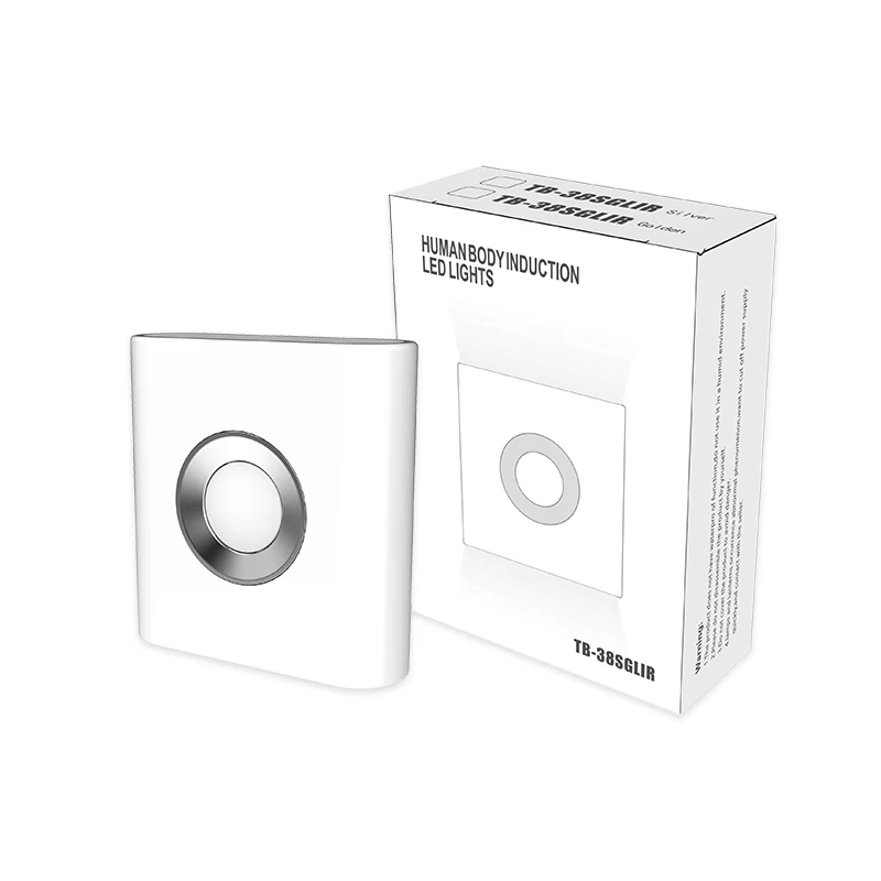 Motion Sensor Light LED Type C Rechargeable Wireless Night Light For Bedroom Staircase Hallway Indoor Lighting Closet Light