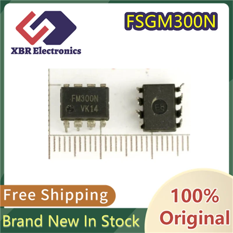 

(10/50 pieces) FSGM300N FM300N FSGM300 DIP-8 direct plug LCD power management chip new original authentic spot free shipping