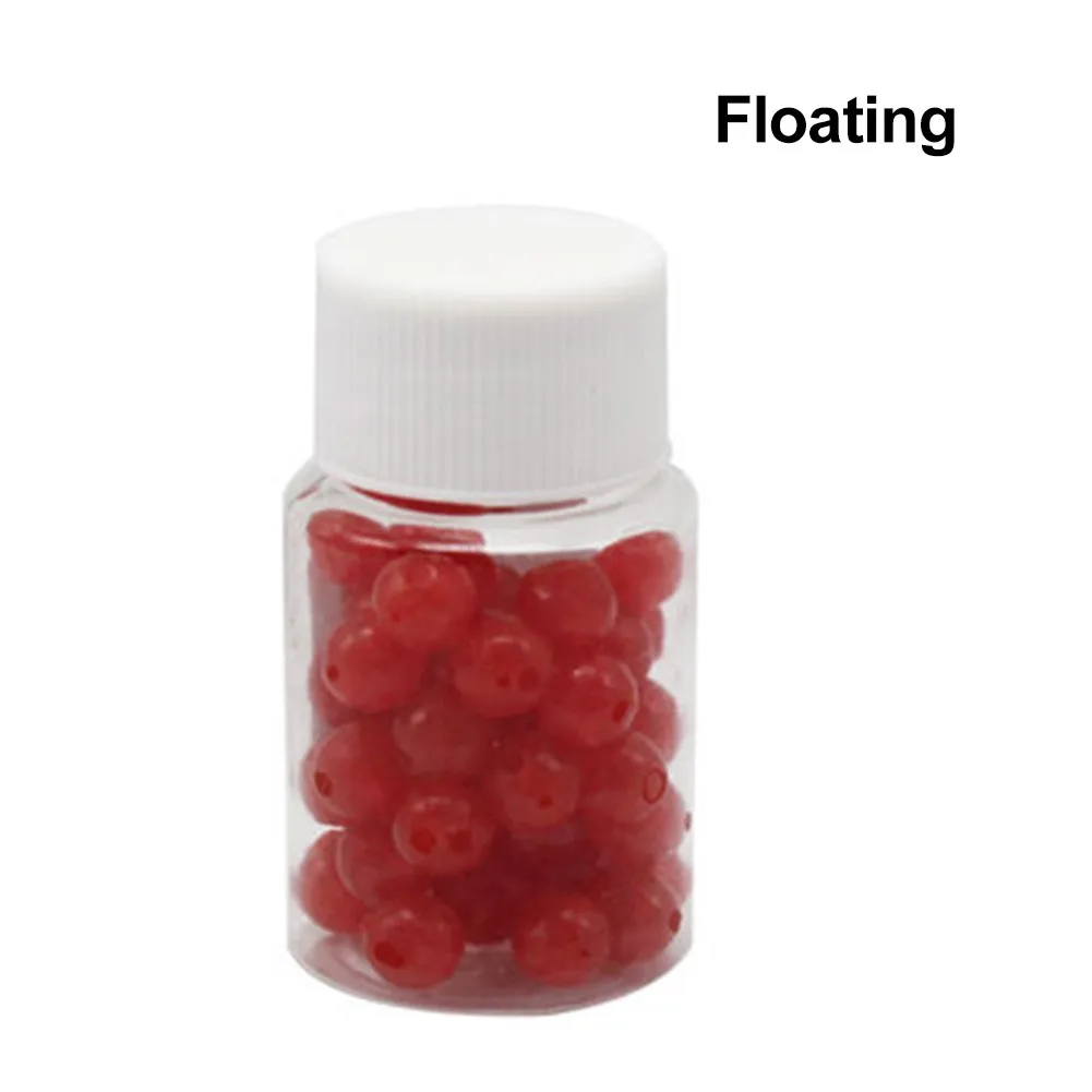 Soft Beads Fishing Beads 4 Color Carp Tackle Fishing Beads Lures Rigging PVC Round With Flavor Practical To Use