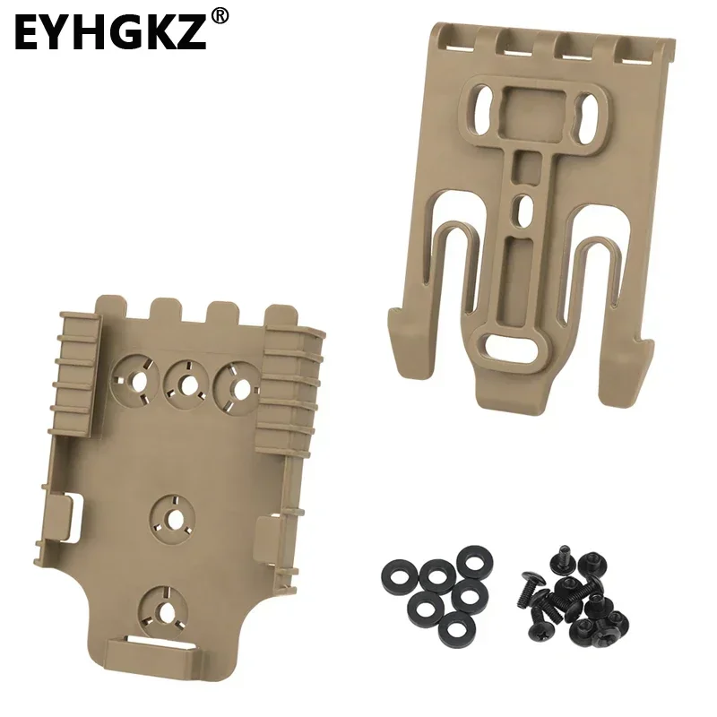 EYHGKZ Tactical Adapter Base Quick Release Buckle Holsters Hunting Outdoor Shooting Accessories Waist Glock Quick-drawing Sleeve