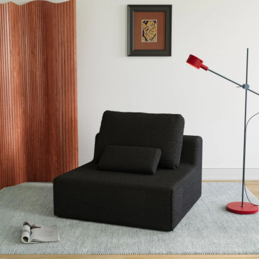 Oversized Modular Sectional Sofa Luxury Floor Couch Set Convertible Compressed Couch for Living Room Free Combination