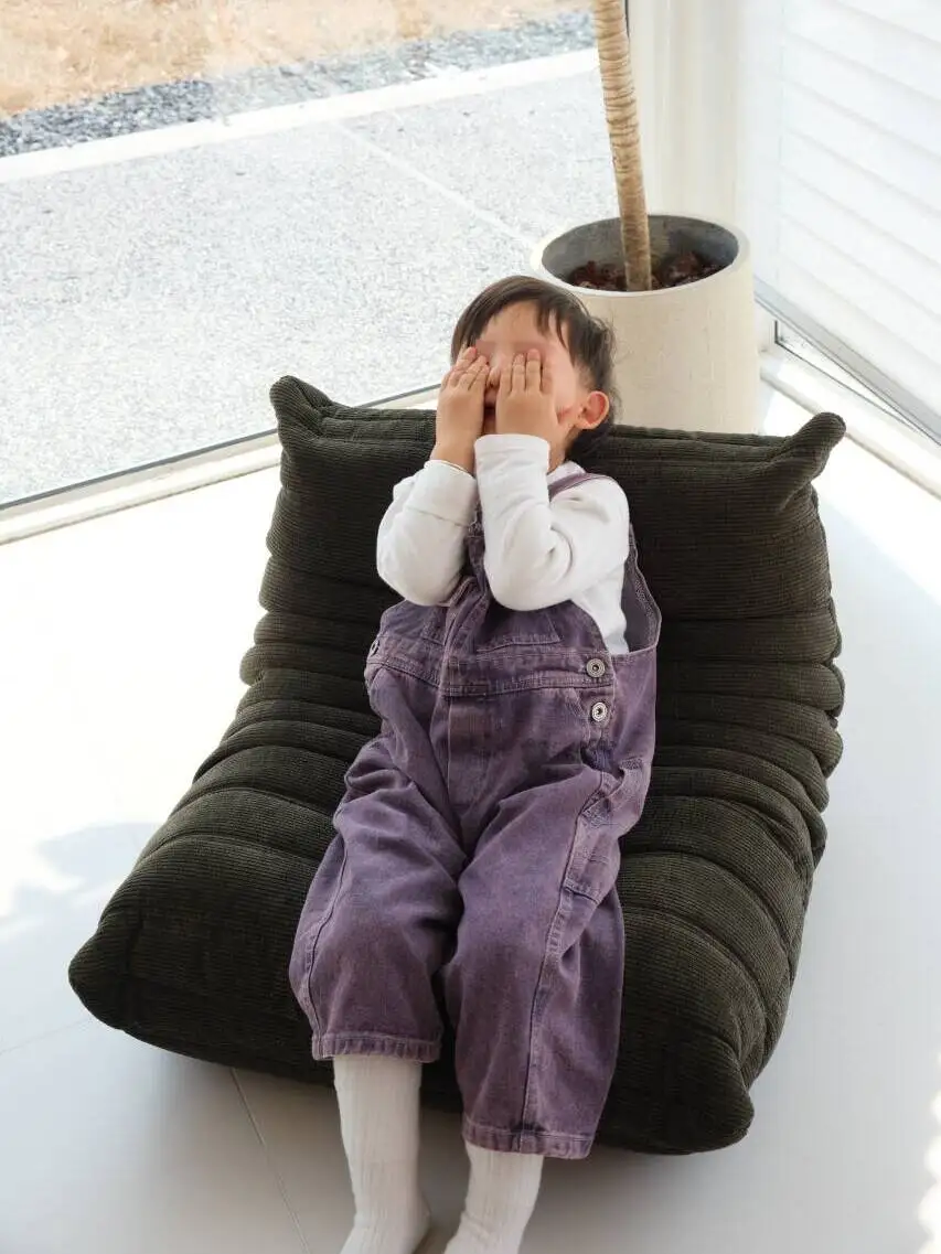 Pilier de position pour enfants, canapé pour bébé, tabouret pour bébé, chaise pour garçon et fille, couleur anthracite