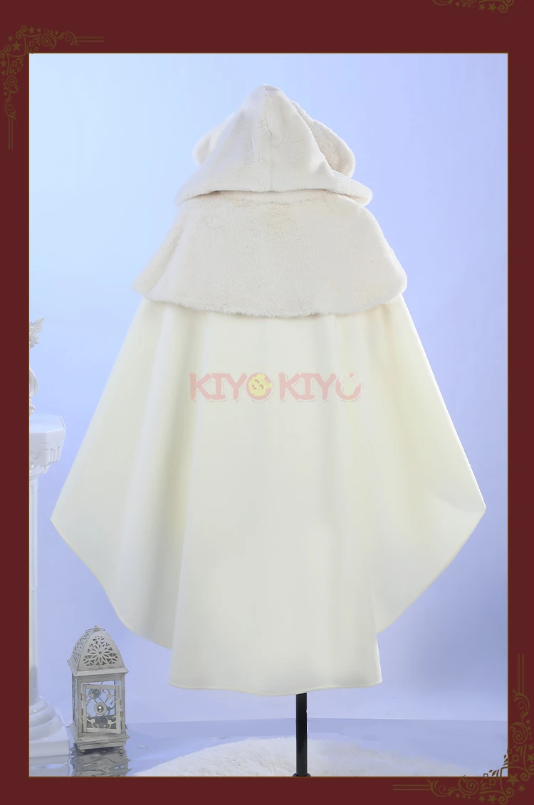 KIYO KIYO Anime GO COS SICK Victorique De Blois Cosplay Costume Victorique Rabbit cloak Dress Female Halloween Costumes