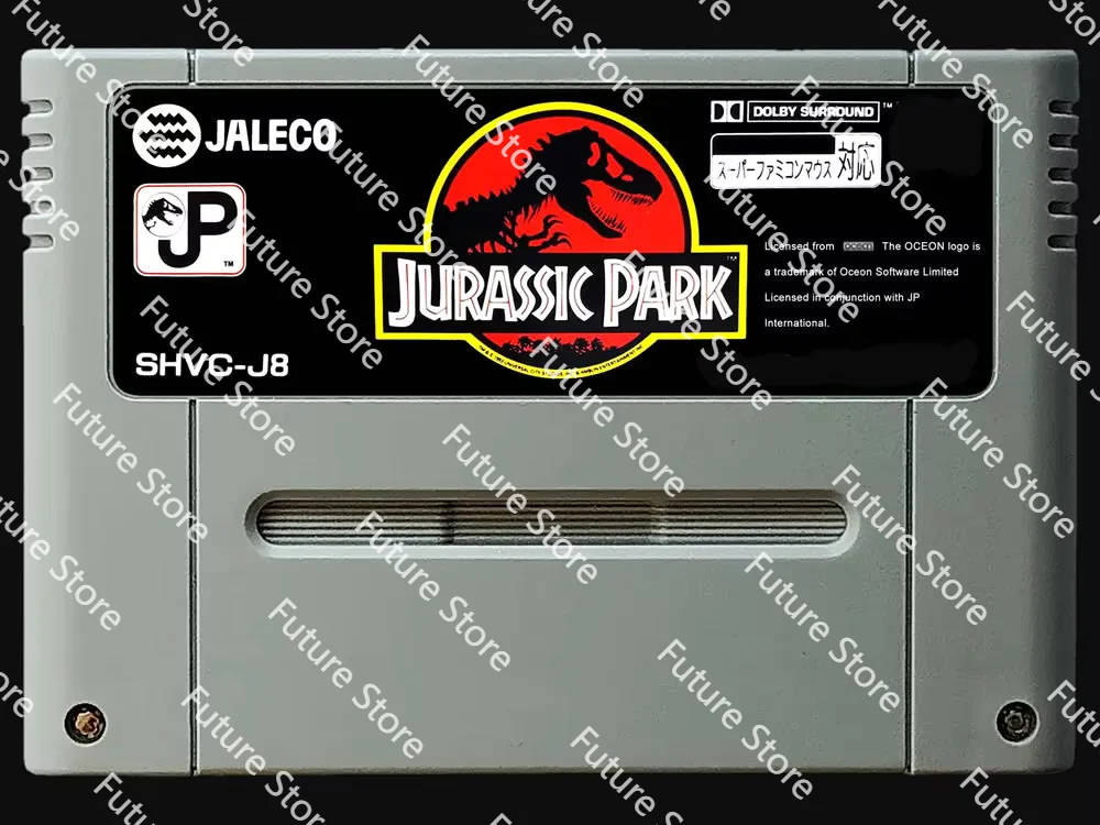 

16-битные игры ** JURASSIC PARK (версия Japan NTSC!! )