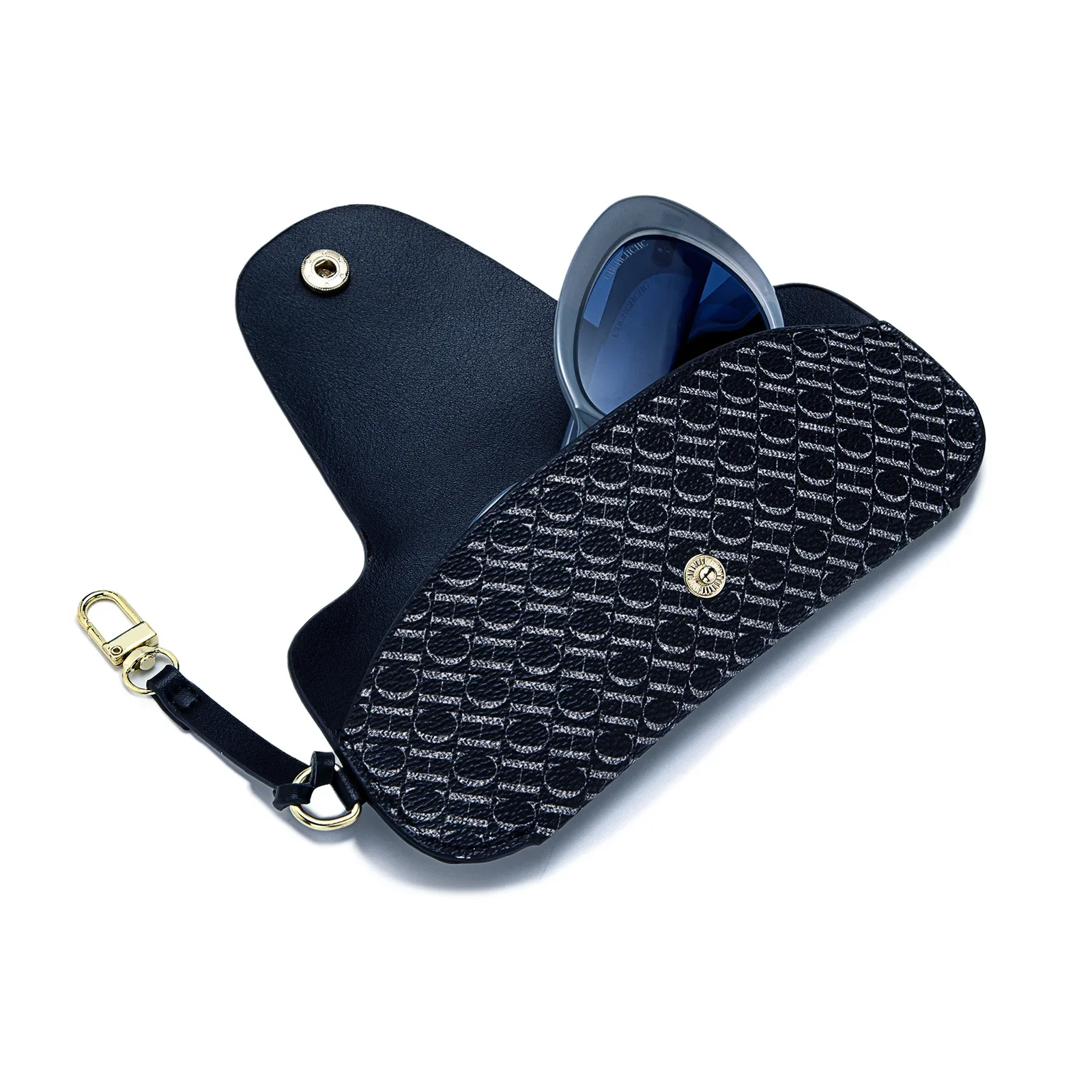 NEW CH Glasses Bag, Glasses Storage Cover, Sunglasses Scratch-proof Bag, Pressure-resistant Portable Rope, Anti-lost Glasses Bag